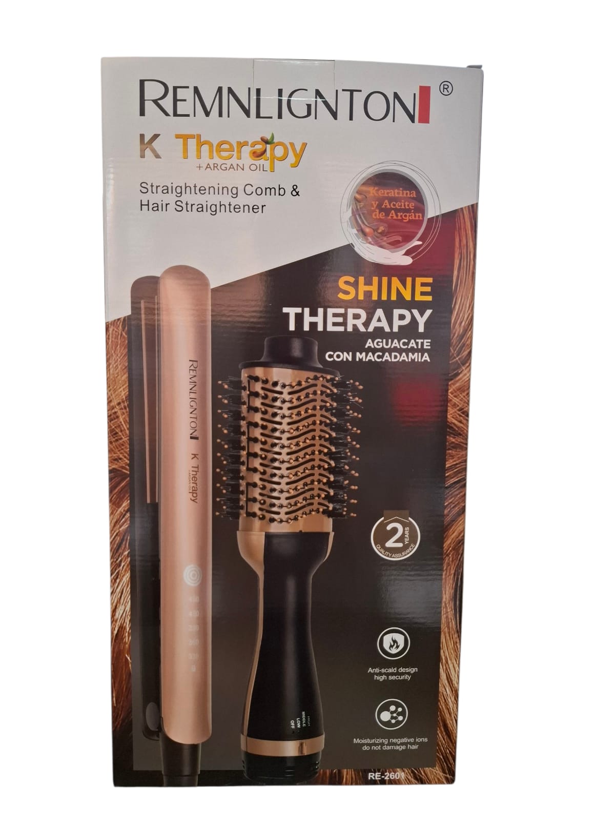 Combo Plancha y Cepillo Keratina